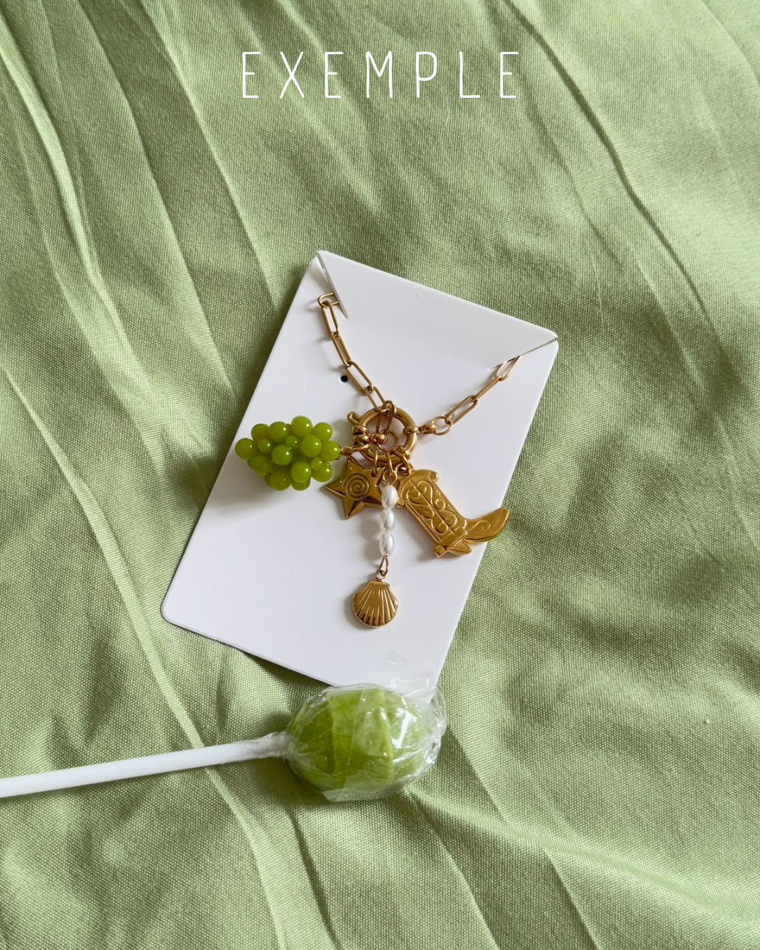 Collier à personnaliser
