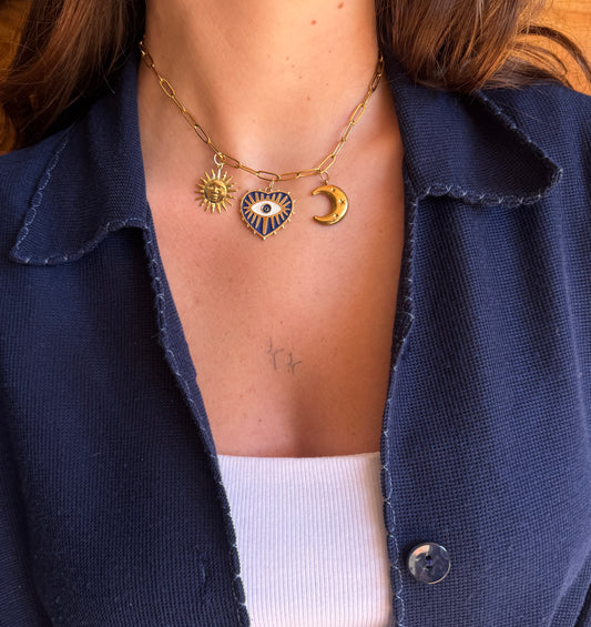 COLLIER BLEU