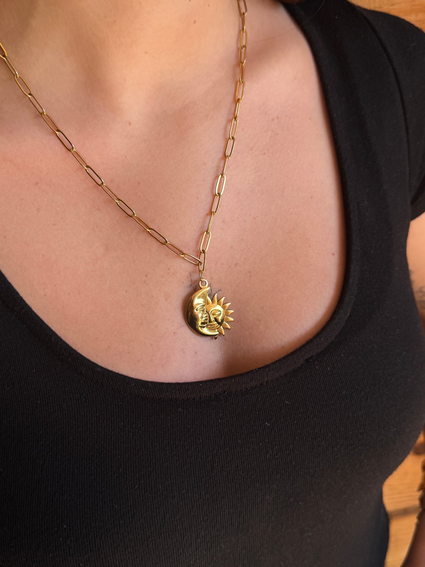 COLLIER SOLEIL / LUNE
