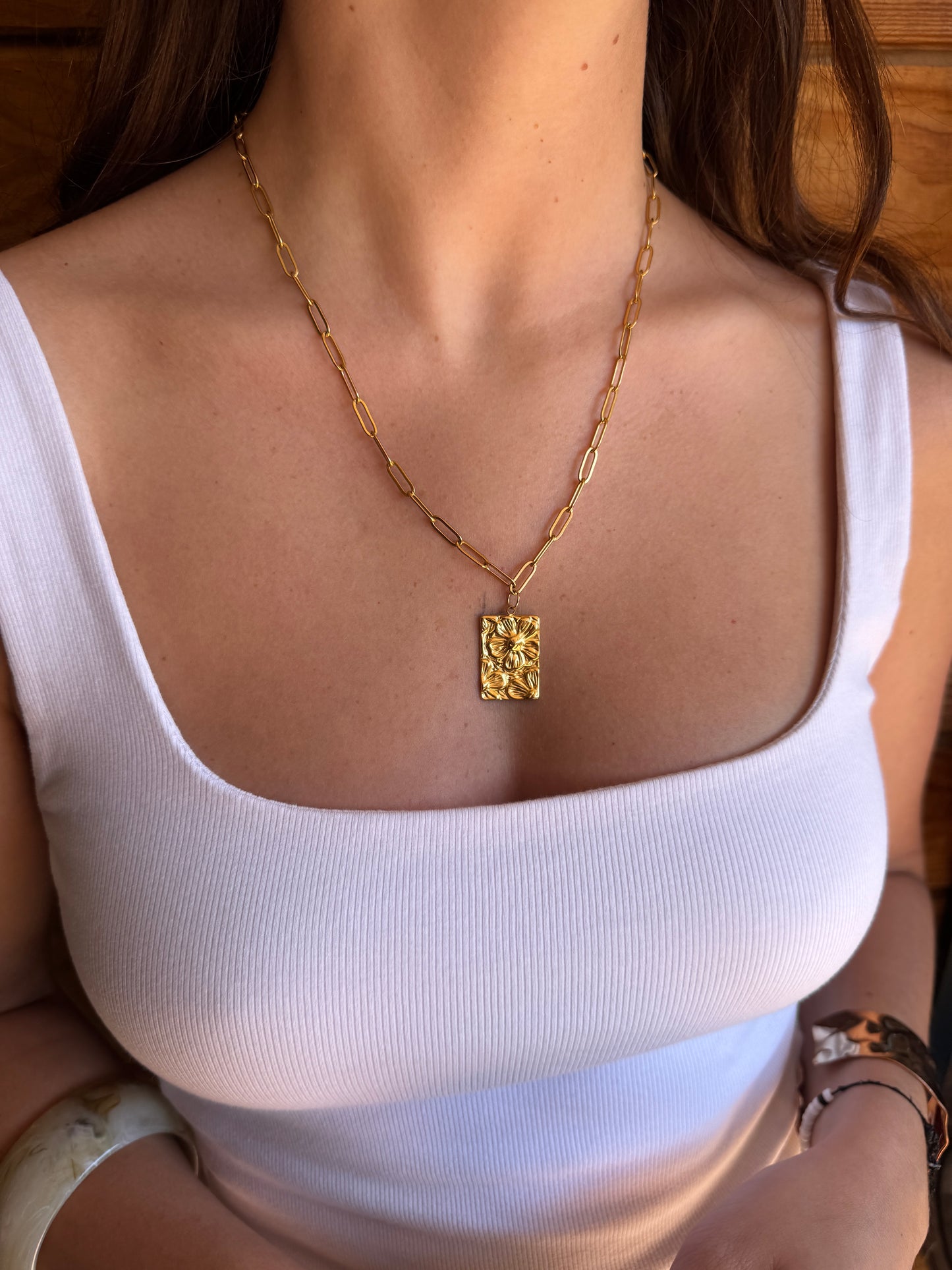 COLLIER FLEURI