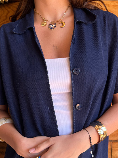 COLLIER BLEU