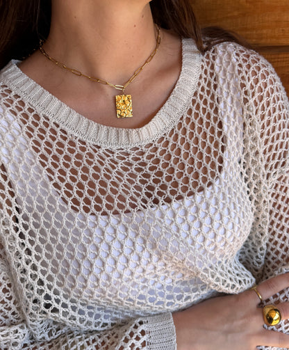 COLLIER FLEURI